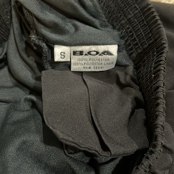 B.O.A. Black Split shorts with liner - Picture 3 of 3